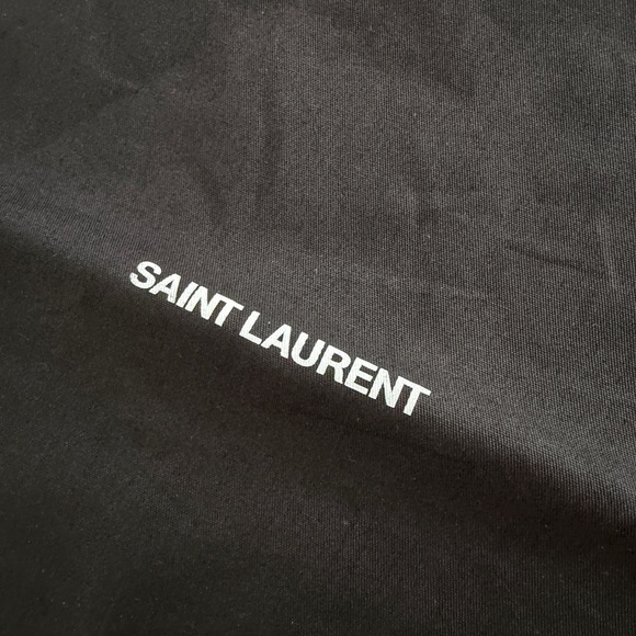 Saint Laurent Black Dust Bag Storage Pouch 13” by 10” - Picture 6 of 6